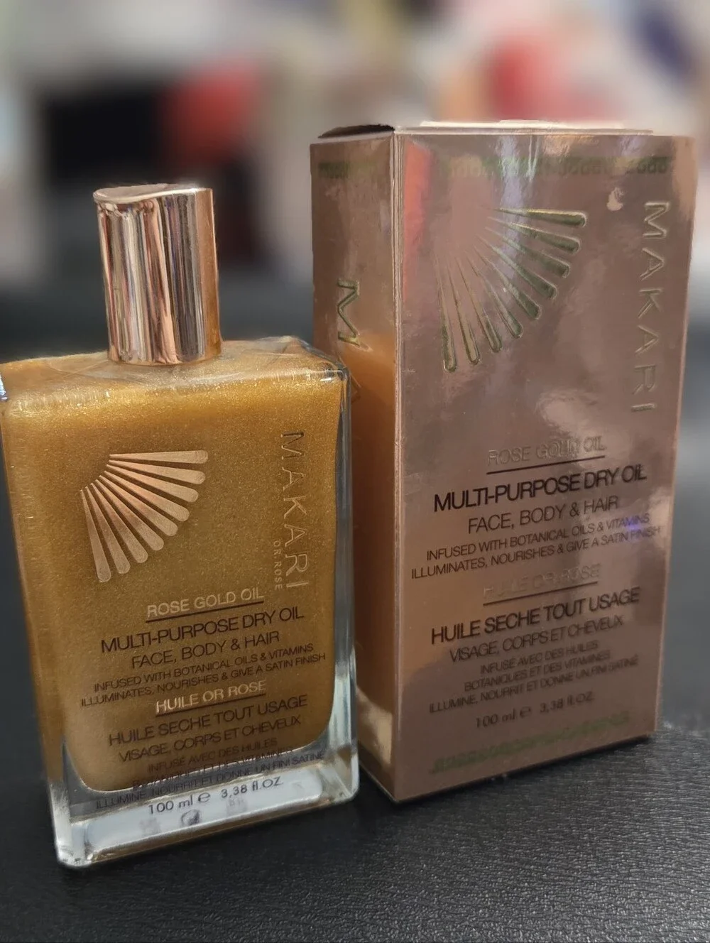 Makari Rose Gold Multi-Purpose Dry Oil for Face, Body and Hair